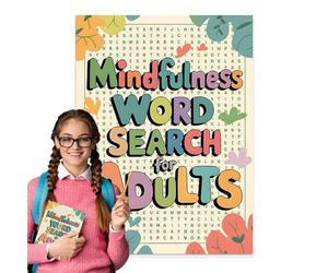 Generisch Word Search Books, Searching Game, 8.27x11.22 inches Words Find Puzzle Set, Multilevel Word Search, Activity Book with 400+ Puzzles for Brain Training, Relaxation, Stress Relief
