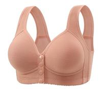 Generisch Y Bustier Mujer Talla Grande Cómodo Suave Bralettes de Apoyo Lindo Fuerte Sujeción para Deportes Blanco Body Encaje, rojo, 44
