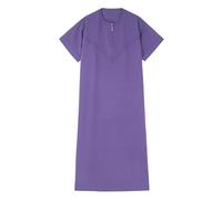 Generisch y Niñas Albornoces Primavera, y modelos para media y grande cremallera redonda corbata de manga corta musulmana árabe juvenil casual albornoz traje rojo hombres, morado, 13-14 años