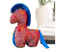Generisch Year of The Horse Mascot, Seasonal Table Decoration - Muñeca de Mascota de Año Nuevo, para niños, adolescentes, adultos, coleccionistas, dormitorios, salones, estudios, sofá, cama, tiempo de