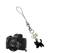 Generisch Yhsioaklo Colgante de teléfono de animales, colgante de animal para teléfono - Resina colgante para teléfono móvil gato lindo colgante de teléfono móvil estético accesorio para teléfono