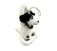 Generisch Yogas - Colgante para llavero, diseño de muñecos | Bonita figura de perro Yogas colgante para colgar llaveros y mochilas, equipaje, decoración del hogar