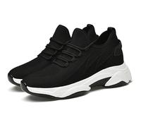 Generisch Zapatillas de ascensor para hombre, 6/8/10 cm, invisibles, para aumentar la altura, transpirables, ligeras, zapatillas de correr al aire libre, zapatillas de correr para correr, caminar