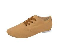 Generisch Zapatillas de ballet para mujer, color rosa, zapatillas de gimnasia para mujer, 42 zapatillas informales, zapatillas deportivas de un solo color, cómodas con cordones, zapatos de exterior