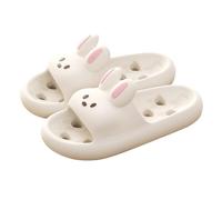 Generisch Zapatillas de baño para hombre 44 antideslizantes, zapatillas de goma cómodas pantuflas suaves y lindas zapatillas de baño suela hueca zapatillas de dedo abierto chanclas de plataforma