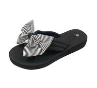 Generisch Zapatillas de baño para mujer con separadores de dedos, sandalias planas de verano para mujer, sandalias de playa ligeras, cómodas, transpirables, zapatos de ducha traseros, abiertas