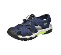 Generisch Zapatillas de correr para hombre, para la playa, para exteriores, senderismo, chanclas, para el tiempo libre, para el verano, ligeras, azul, 43.5 EU