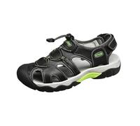 Generisch Zapatillas de correr para hombre, para la playa, para exteriores, senderismo, chanclas, para el tiempo libre, para el verano, ligeras, Negro , 40 EU