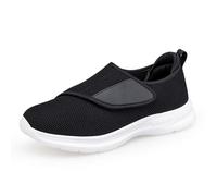 Generisch Zapatillas de correr para hombre sin manos libres: ligeras, transpirables, antideslizantes para hombre, cómodas zapatillas de malla para el tiempo libre, cordones sin atar, zapatos