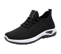 Generisch Zapatillas de deporte para mujer, de malla transpirable, suela suave, para tiempo libre, tenis, fitness, correr, caminar, ligeras, cómodas, zapatillas de trekking antideslizantes para
