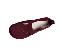 Generisch Zapatillas de deporte para mujer, ligeras, de malla, transpirables, informales, cómodas, para correr, para pies descalzos, para diabéticos, zapatos deportivos, rojo, 41 EU