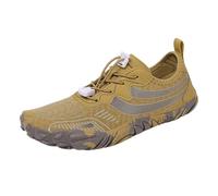 Generisch Zapatillas de deporte para niña, ligeras zapatillas de deporte acuáticas al aire libre, zapatos de senderismo para paseos en la playa, natación y aventura., caqui, 40 EU