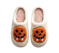 Generisch Zapatillas de estar por casa de cerdo para mujer, diseño de animales