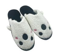 Generisch Zapatillas de estar por casa de cerdo para mujer, diseño de animales