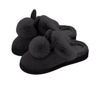 Generisch Zapatillas de estar por casa de cerdo para mujer, diseño de animales