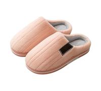 Generisch Zapatillas de estar por casa para mujer, cálidas, pantuflas para hombre, otoño, unisex, para interior y exterior, zapatillas de casa de espuma viscoelástica, antideslizantes, para dormitorio