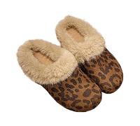 Generisch Zapatillas de estar por casa para mujer, de felpa, con plataforma de invierno, botines de invierno, con forro, cálidas, botas de invierno, modernas, cómodas, botas de nieve, botas de