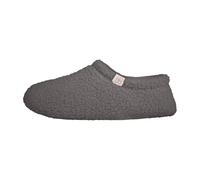 Generisch Zapatillas de estar por casa para mujer, de invierno, cálidas y cálidas, para invierno, con diseño de luna y estrella, cómodas y cálidas, gris, 37 EU