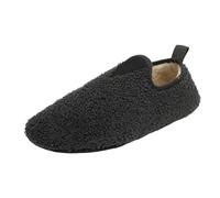 Generisch Zapatillas de estar por casa para mujer, hombre, mujer, invierno, monocolor, para interiores, de algodón, paquete de suelo suave, con terciopelo grueso, zapatillas cálidas, zapatos para