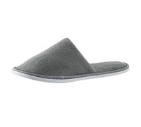 Generisch Zapatillas de estar por casa para mujer, pantuflas desechables de verano para hombres y mujeres, hotel para el hogar, terciopelo coral, suela antideslizante, zapatillas de algodón