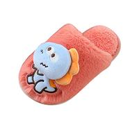 Generisch Zapatillas de estar por casa para mujeres/niños, zapatillas de dinosaurio para niños, espuma viscoelástica, cómodas zapatillas de estar por casa para niños, invierno, cálidas, zapatos de
