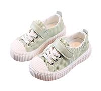 Generisch Zapatillas de fitness antideslizantes, lindas y informales, para papá, zapatillas de deporte para mujer, verde, 24 EU