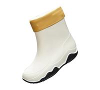 Generisch Zapatillas de fitness para mujer 41 Short Rain for Womens Ankle Rainboot Garden Boot Ladies Rubber Outside Work with Comfort Damen Walking Schuhe, Blanco, 37 EU