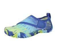 Generisch Zapatillas de natación para niña, estrechas con suela suave, para niños, para exteriores, doble urpose, azul, 33.5 EU