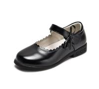Generisch Zapatillas de niña para el día a día ocasiones especiales | Calzado elegante y cómodo para niñas de 3 a 16 años | Elegancia versátil para trajes formales casuales, marrón, 27 EU