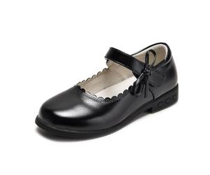 Generisch Zapatillas de niña para el día a día ocasiones especiales | Calzado elegante y cómodo para niñas de 3 a 16 años | Elegancia versátil para trajes formales casuales, marrón, 27 EU
