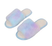 Generisch Zapatillas de ocio con estilos,Zapatillas de algodón para mujer Casual Luz Abierta Slippers,Pantuflas de felpa de invierno,Zapatos de sombreros ligeros y cómodos,Suelas suaves de algodón