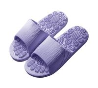 Generisch Zapatillas de verano para mujer, pantuflas cómodas, zapatillas de ducha, antideslizantes, con plataforma, chanclas, sandalias de masaje fascitis, zapatos de masaje, regalo para mamá y papá