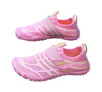 Generisch Zapatillas deportivas ligeras y transpirables para niñas, para actividades al aire libre, escalada, cómodas zapatillas para correr para niños, Rosa., 29 EU