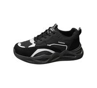 Generisch Zapatillas deportivas para exteriores para hombre, transpirables, antideslizantes, con cordones, zapatillas de senderismo, zapatillas de senderismo, zapatos de senderismo de malla, zapatos