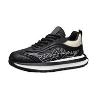 Generisch Zapatillas deportivas para hombre 43, zapatillas de invierno para monopatín, absorción de golpes, ortopédicas, con acolchado de aire, para caminar, antideslizantes, para el tiempo libre