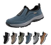 Generisch Zapatillas deportivas para hombre, gimnasio, sin cordones, transpirables, ligeras, antideslizantes, para exterior, informales, para el tiempo libre, para el tiempo libre, azul, 40 EU