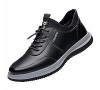 Generisch Zapatillas deportivas para hombre, transpirables, ligeras, antideslizantes, cómodas, para caminar al aire libre, Negro , 43 EU