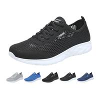 Generisch Zapatillas deportivas para hombre y mujer, ligeras, transpirables, informales, de malla, para correr, tenis, ocio, correr, correr, correr, correr, correr, para exteriores, para entrenamiento