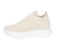 Generisch Zapatillas deportivas para mujer con diseño de zapatillas, con superficie de punto sin costuras, aspecto diario ligero para el ocio y caminar, Style V01 Beige, 39 EU