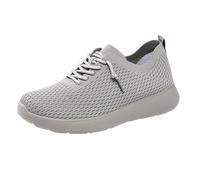 Generisch Zapatillas deportivas para mujer, gimnasio, ligeras, antideslizantes, cómodas, elásticas, ajustables, informales, transpirables, zapatillas de deporte para mujer, caqui, 40 EU