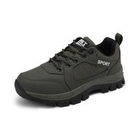 Generisch Zapatillas deportivas para mujer, transpirables, de punto, modernas, para el tiempo libre, con acolchado ligero y cómodo para el día a día, Verde militar., 41 EU 3X-Estrecho