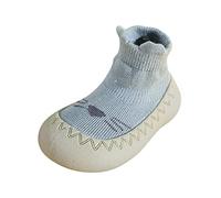 Generisch Zapatillas deportivas para mujer y niña, zapatillas ligeras para correr, zapatos escolares para niños 22 23 niño, azul, 22.5 EU