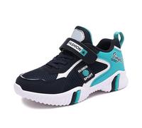 Generisch Zapatillas Deportivas para Niños con Forro de Malla Transpirable para Niños, Deportivas de Tela Voladora para Escuela, Zapatillas Casuales Ligeras para Niños con Suela Suave, Zapatillas para