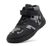 Generisch Zapatillas deportivas para niños y niñas, antideslizantes, para artes marciales, ocio, cómodas, Negro , 33 EU