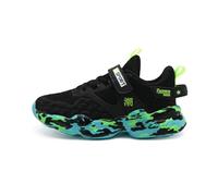 Generisch Zapatillas deportivas para niños y niñas, zapatos deportivos para niños, zapatillas de interior de moda, antideslizantes, para exteriores, de malla, para correr por carretera, zapatos bajos