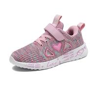 Generisch - Zapatillas deportivas para uso diario y casual. Calzado deportivo con ajuste fijo para 4 - 13 años. Zapatos cómodos y duraderos para todo el año, adecuados para limpiar zapatos deportivos