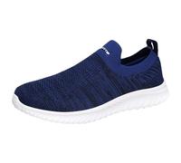 Generisch Zapatillas deportivas transpirables para hombre y mujer, ligeras, para correr, para policía, color negro, azul, 40 EU