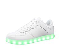 Generisch Zapatillas deportivas unisex para mujer, zapatos deportivos de piel, informales, para correr, zapatillas de correr, zapatillas de deporte, zapatos bajos, zapatos anchos, zapatos cómodos