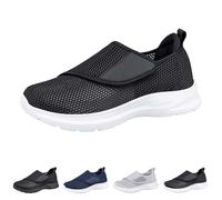 Generisch Zapatillas Diabéticas para Mujer Zapatillas Ajustables Pantuflas Respirables Ajustables Zapatos para Caminar Zapatos Casuales Zapatos Cómodos Zapatos al Aire Libre Antideslizantes Zapatos de