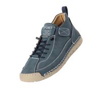 Generisch Zapatillas ortopédicas para mujer, resistentes al agua, para correr, para el tiempo libre, ligeras, cómodas, transpirables, sin dolor, para el día a día y la libertad, azul marino, 43 EU